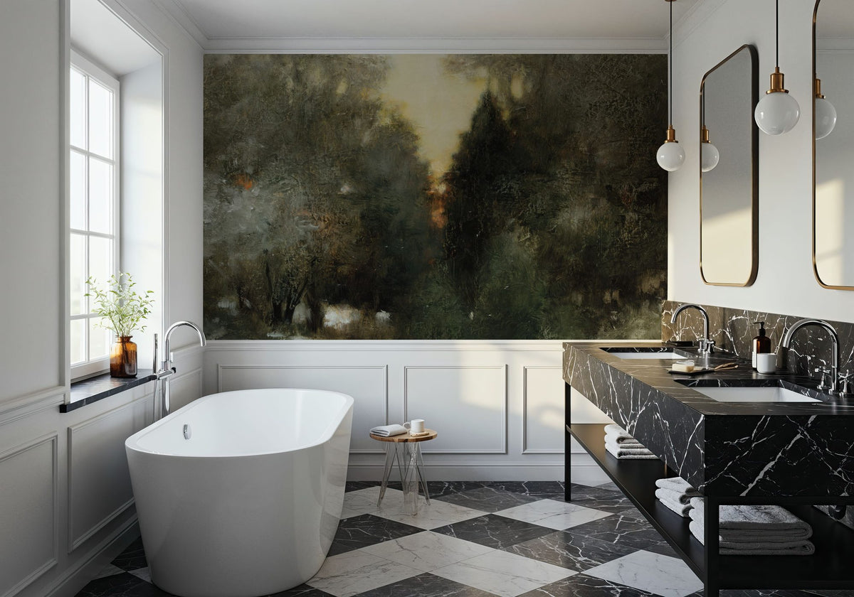 Twilight Forest Mural Wallpaper - room preview 05