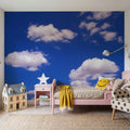 Partly Cloudy Sky Mural Wallpaper - room preview 05