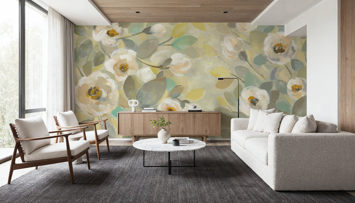 Blooming Branches Mural Wallpaper - room preview 05