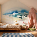 Simple Sea Mural Wallpaper - room preview 05