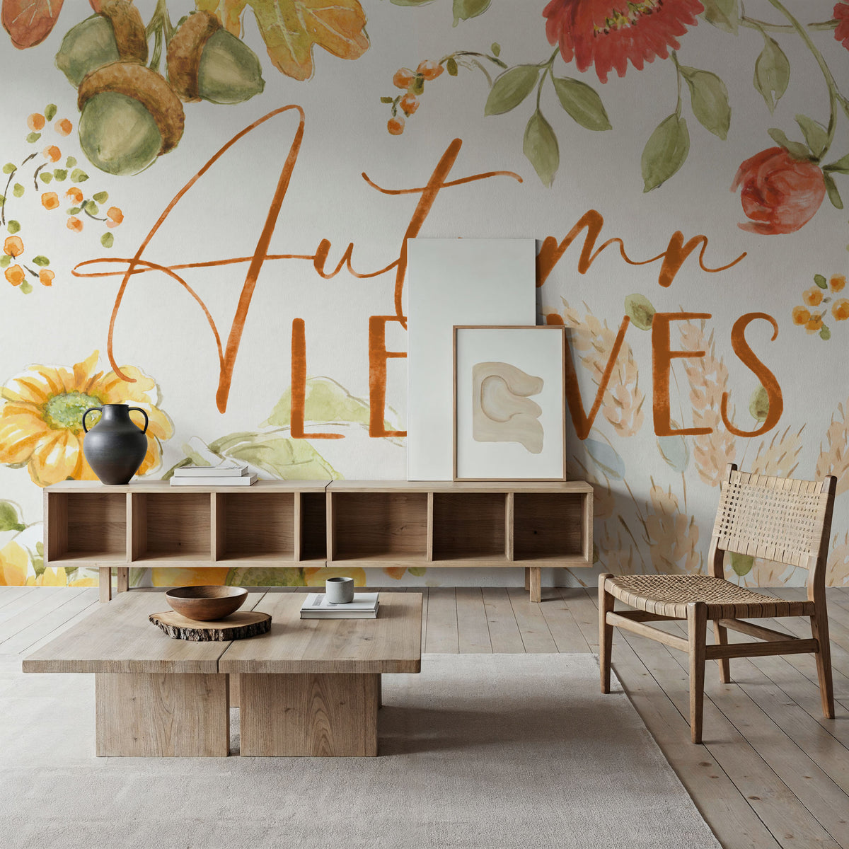 Harvest Wishes VIII Mural Wallpaper - room preview 05