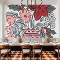 Christmas Reverie VII Mural Wallpaper - room preview 05