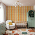Harvest Stripes Mural Wallpaper - room preview 05