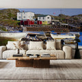 Newfoundland Harbour Mural Wallpaper - room preview 05