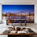 Manhattan At Sunset Mural Wallpaper - room preview 05