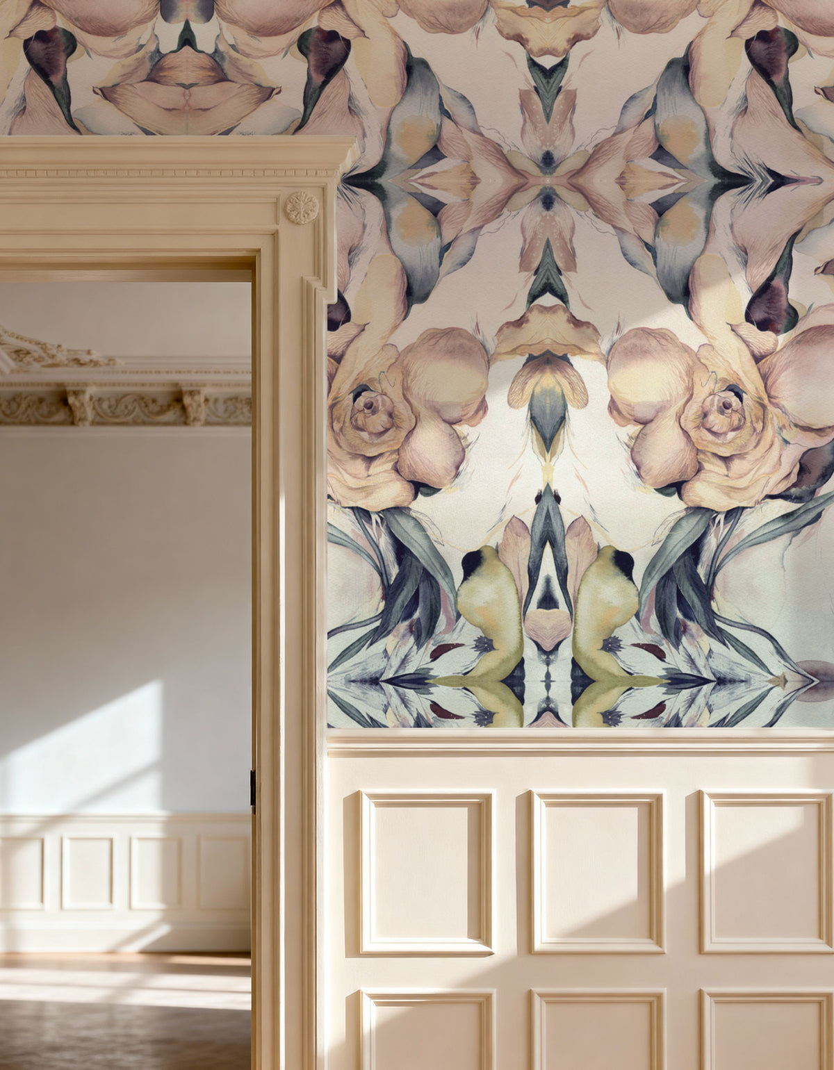 Flower Obsession Mural Wallpaper - room preview 05