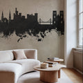 Inverness Scotland Skyline Concrete Mural Wallpaper - room preview 05