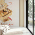 Sweet Delights on Stripes Mural Wallpaper - room preview 05