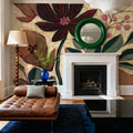 Autumn Florals Mural Wallpaper - room preview 05