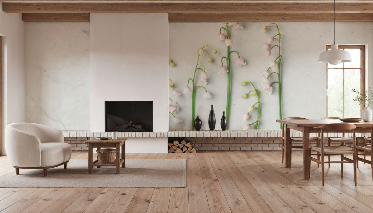 May Bell Blooms Mural Wallpaper - room preview 05