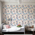 Peachy Rose Mural Wallpaper - room preview 05