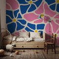 Mosaic Blossom Mural Wallpaper - room preview 05