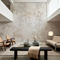Flower Silhouette Mural Wallpaper - room preview 05