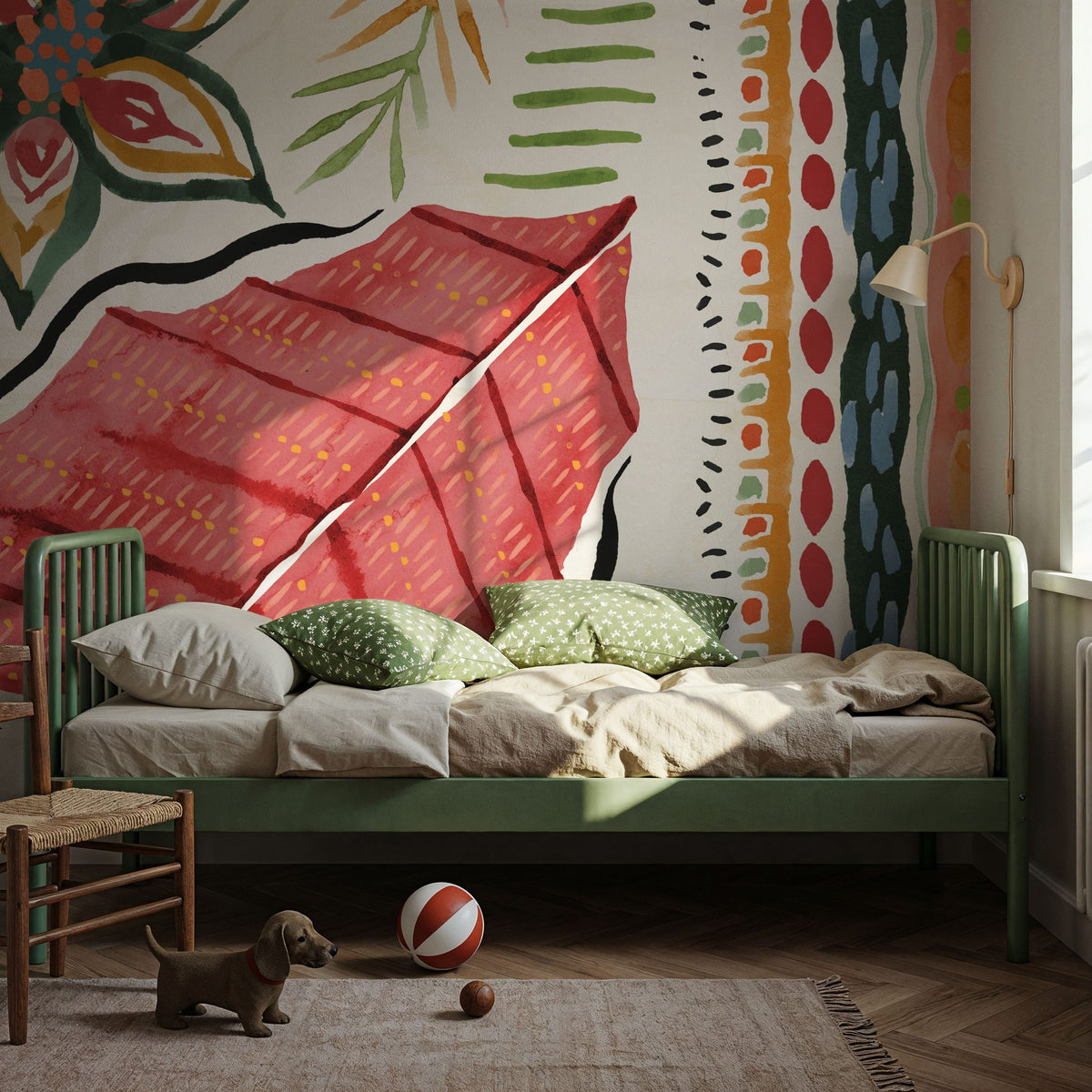 Rainforest V Mural Wallpaper - room preview 05