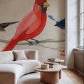 Festive Friends Mural Wallpaper - room preview 05
