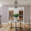 Seafood Shanty White V Mural Wallpaper - room preview 05