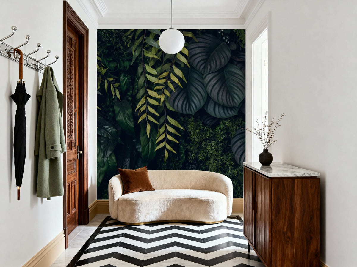 Dwellpaper Fern Tapestry Mural Wallpaper image 5