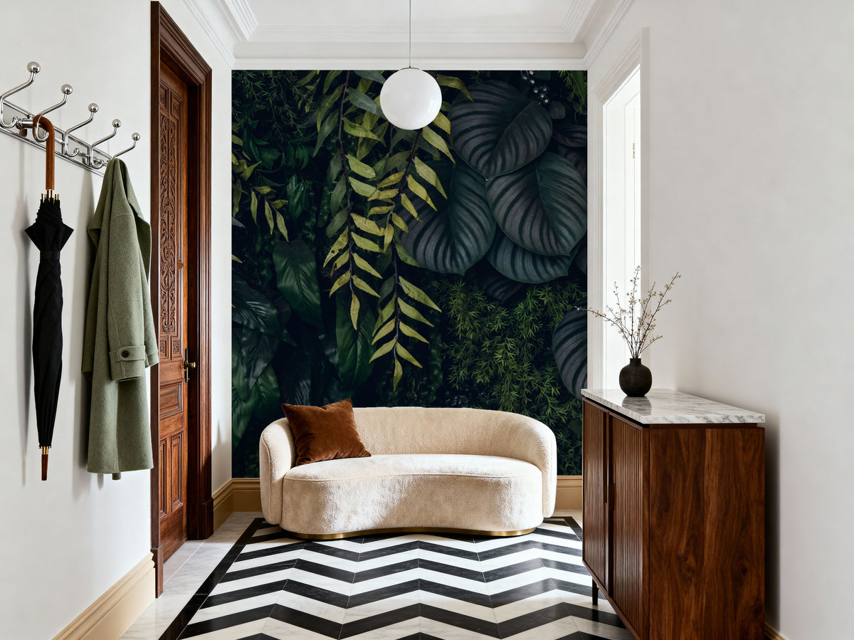 Fern Tapestry Mural Wallpaper - room preview 05