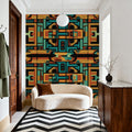 Map of Pyramids Mural Wallpaper - room preview 05