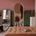 Country Path Sunset Mural Wallpaper - room preview 05