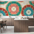 Otomi Dogs VI Mural Wallpaper - room preview 05