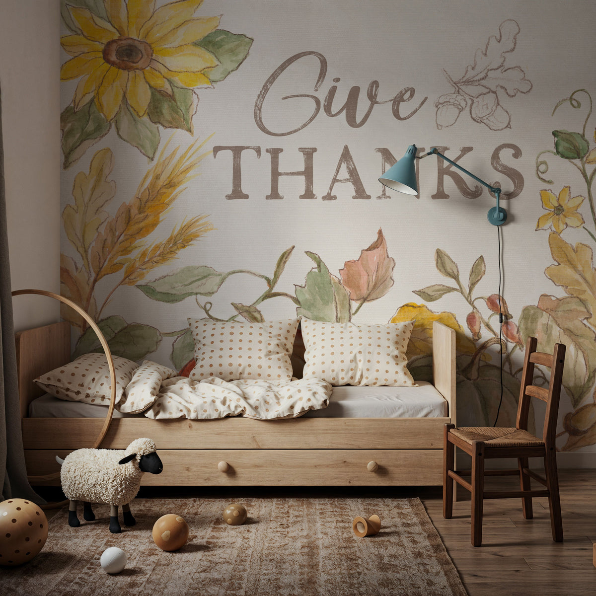 Heartland Harvest II Mural Wallpaper - room preview 05