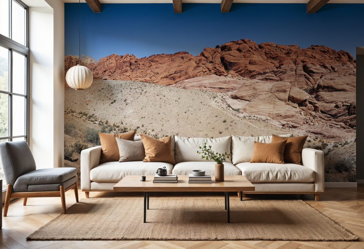 Desert Mittens Silhouette Mural Wallpaper - room preview 05
