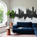 Riyadh Saudi Arabia Skyline Black & White Mural Wallpaper - room preview 05