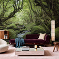 Follow the Stream Mural Wallpaper - room preview 05