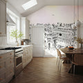 Paris Rooftops Mural Wallpaper - room preview 05