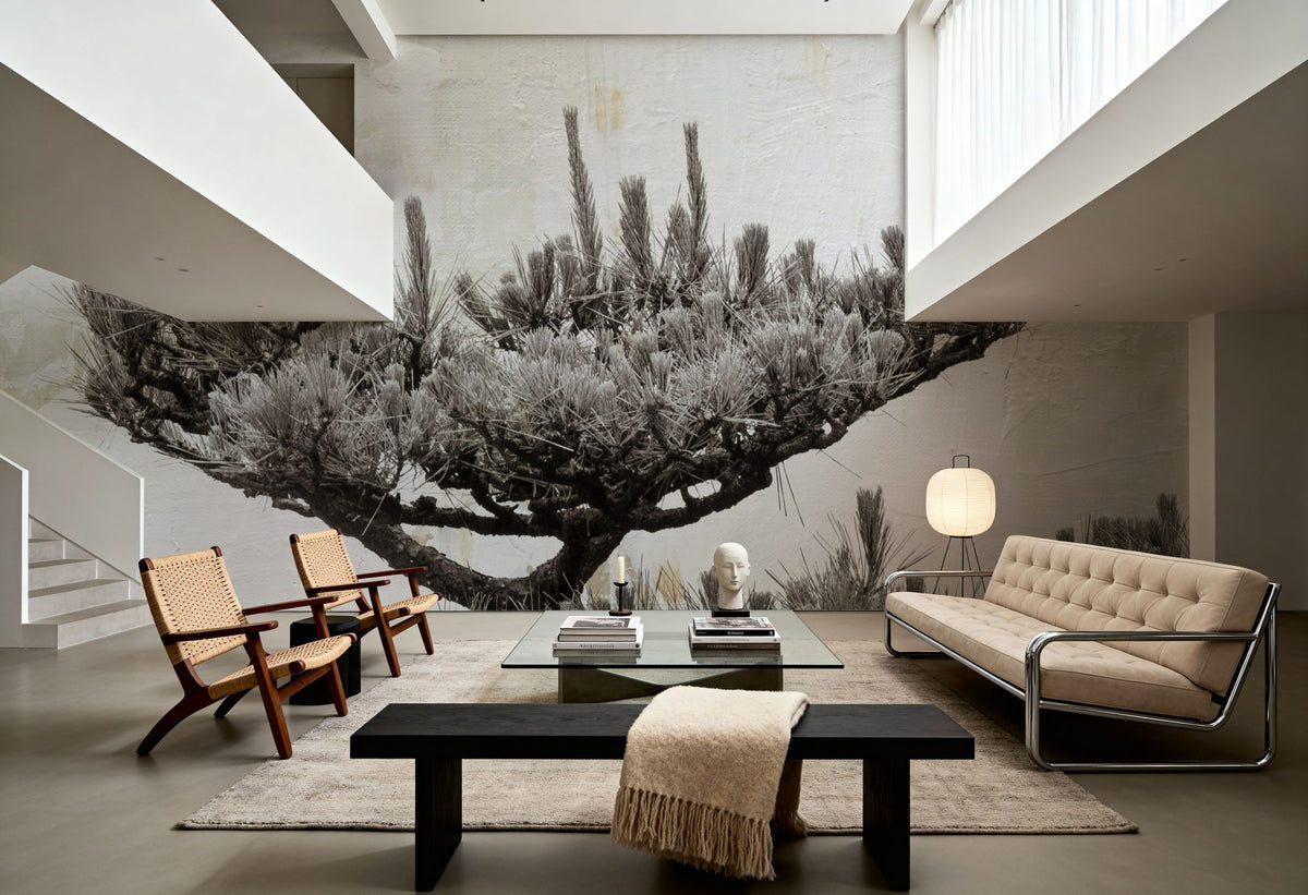 Japanese Tree Mural Wallpaper - room preview 05