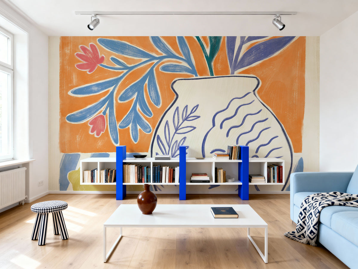 Cyprus Lemons Mural Wallpaper - room preview 05