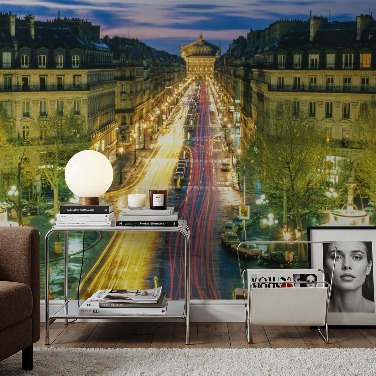 Twilight Boulevard Mural Wallpaper - room preview 05