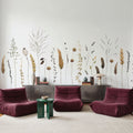 Straw Field Mural Wallpaper - room preview 05