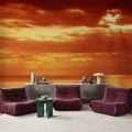 Molten Horizon Mural Wallpaper - room preview 05