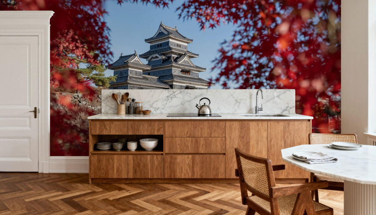 Matsumoto Fall Mural Wallpaper - room preview 05