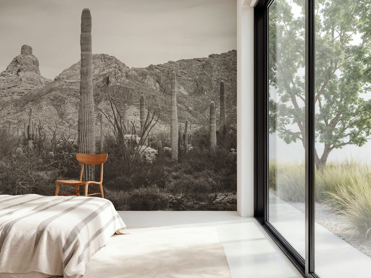 Desert Mornings Mural Wallpaper - room preview 05