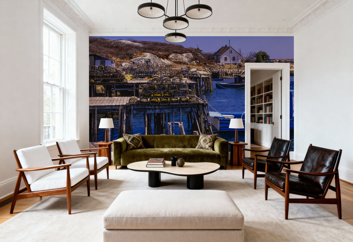 Lower Prospect Harbour Mural Wallpaper - room preview 05