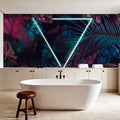 Savage Jungle Sign Mural Wallpaper - room preview 05