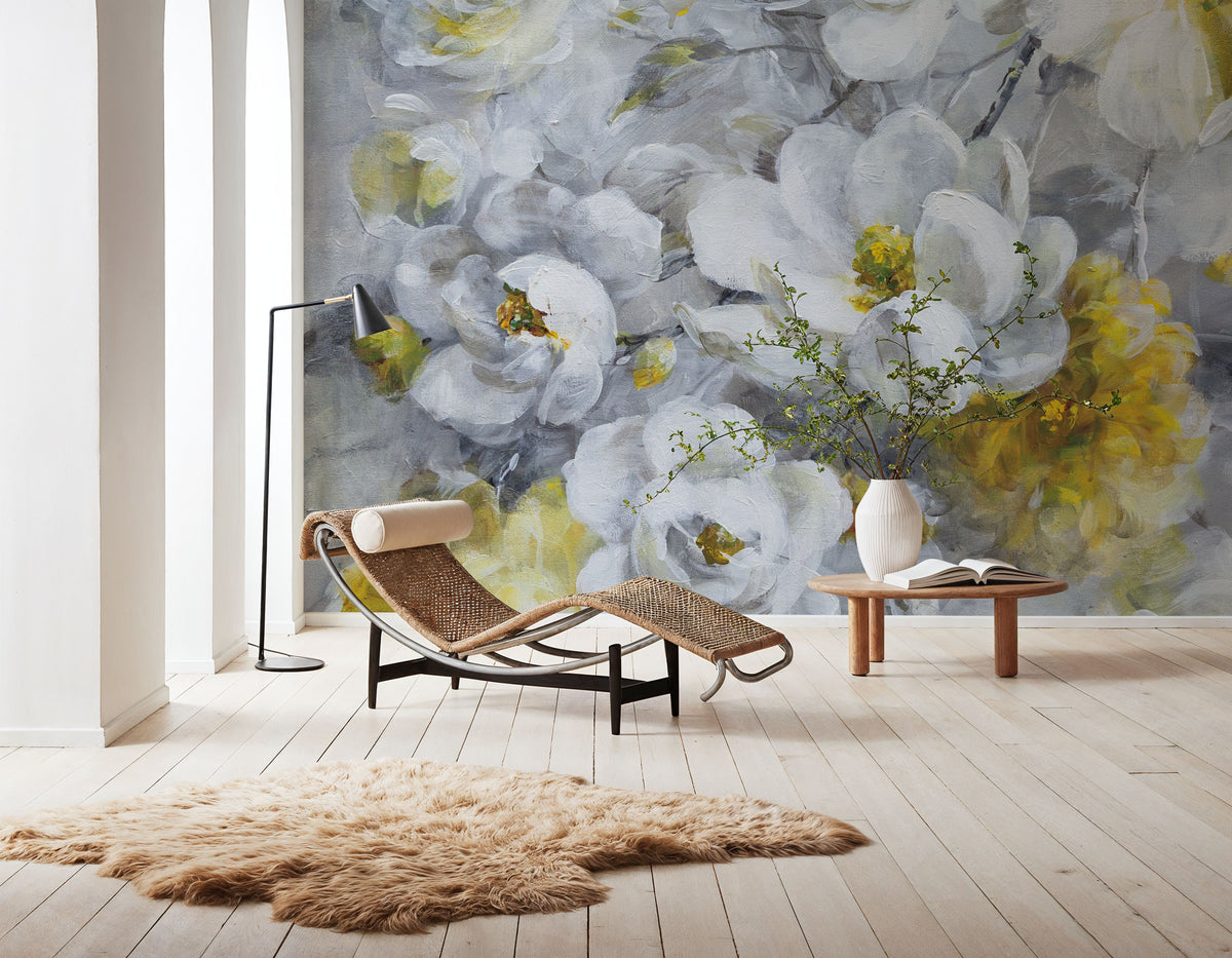 Blooming Beautiful Mural Wallpaper - room preview 05