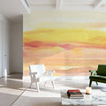 Pink Sunrise II Mural Wallpaper - room preview 05