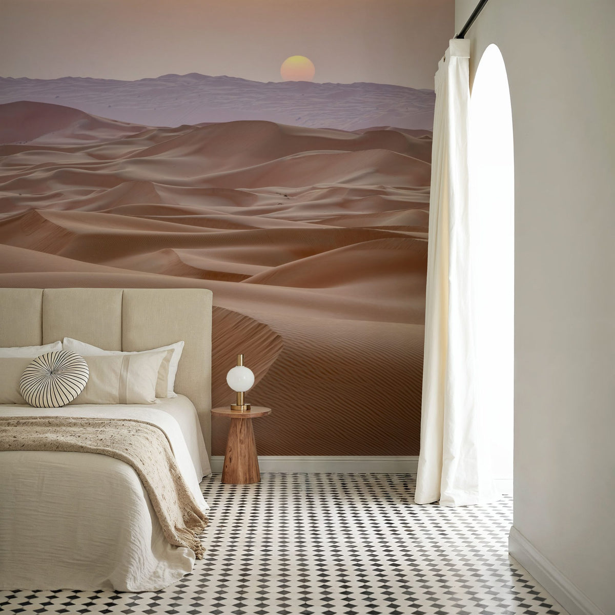 Desert Sunset Mural Wallpaper - room preview 05