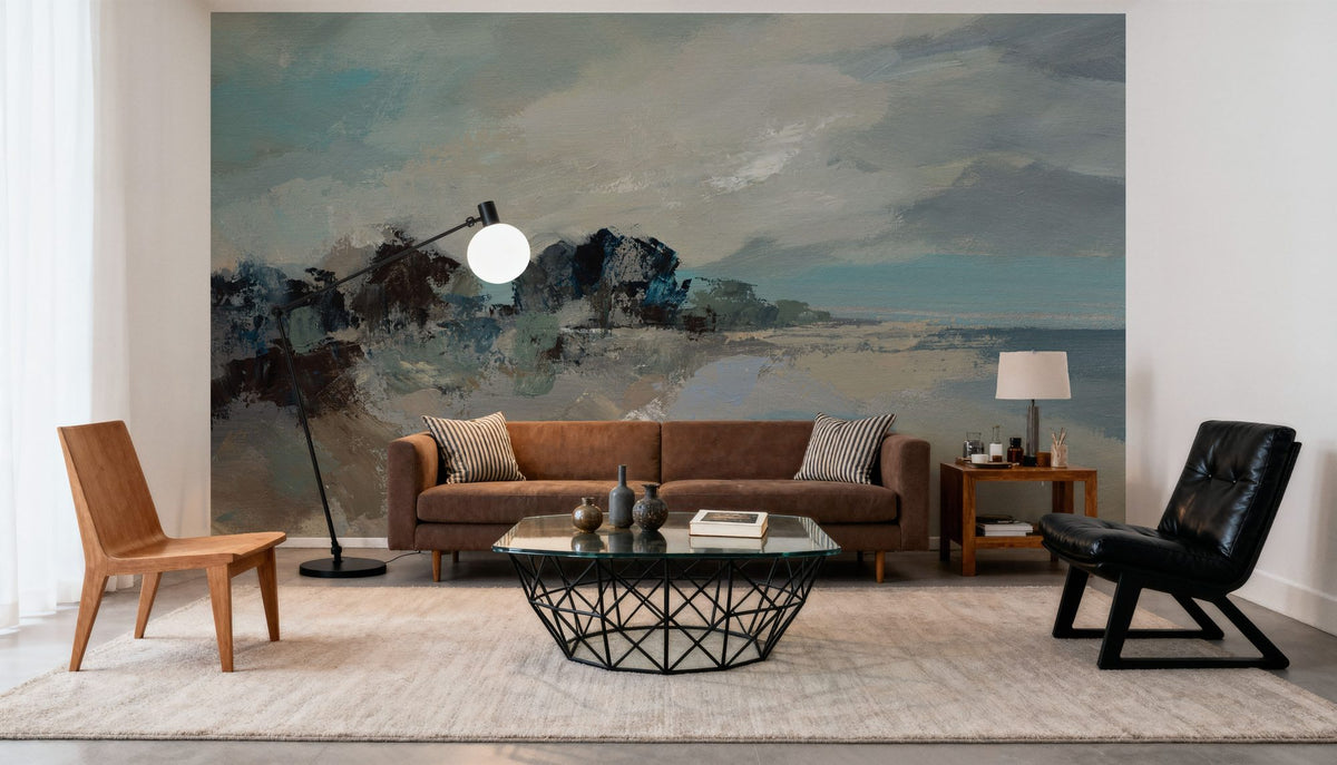 Morning Coastal View Mural Wallpaper - room preview 05