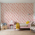 Flamingo Goals Pink Mural Wallpaper - room preview 05