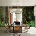 Ancient Forest Path Mural Wallpaper - room preview 05