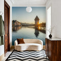 Lucerne Sunrise Mural Wallpaper - room preview 05