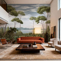 Verdant Horizon, Glade Mural Wallpaper - room preview 05