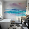 Washed Sunset Mural Wallpaper - room preview 05