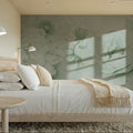 Transcendent Peony, Pistachio Mural Wallpaper - room preview 05