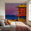Sunset Watch Mural Wallpaper - room preview 05